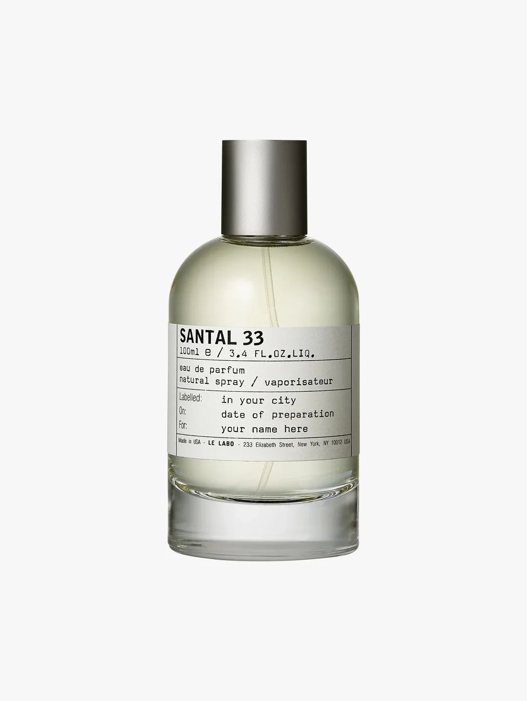 Santal 33 – Le Labo 100ml (Open Box)
